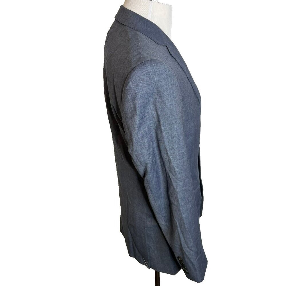 J.Crew $450 Ludlow suit jacket Italian stretch worsted wool blend 38R J3272 Blue - Picture 11 of 16